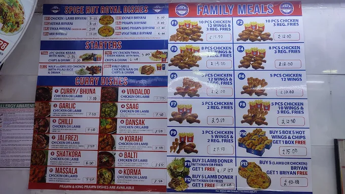 Spice Hut menu 6